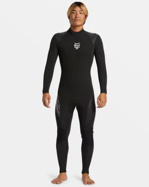 4/3mm Mercury Back Zip GBS Wetsuit - Black