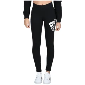 Adidas Womens Black Leggings Maxi Logo