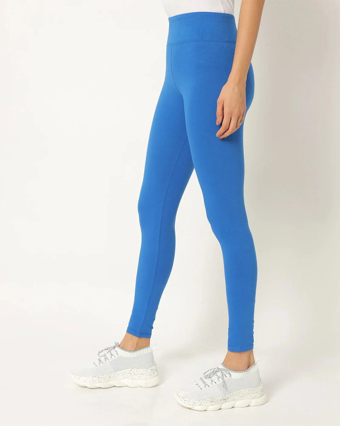 Adorna Active Leggings - Royal Blue