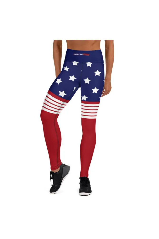 AMERICA IS GREAT Yoga Leggings