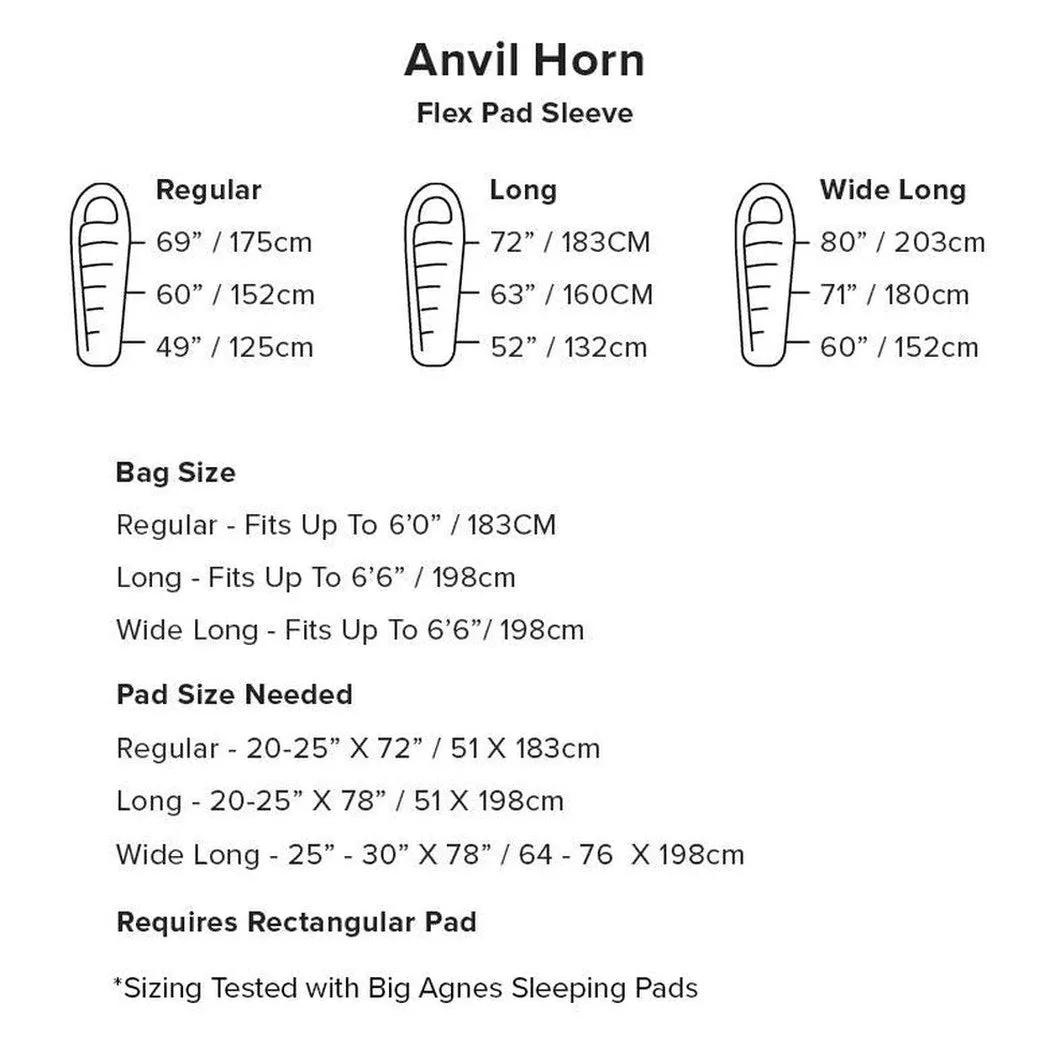 Big Agnes Anvil Horn 30