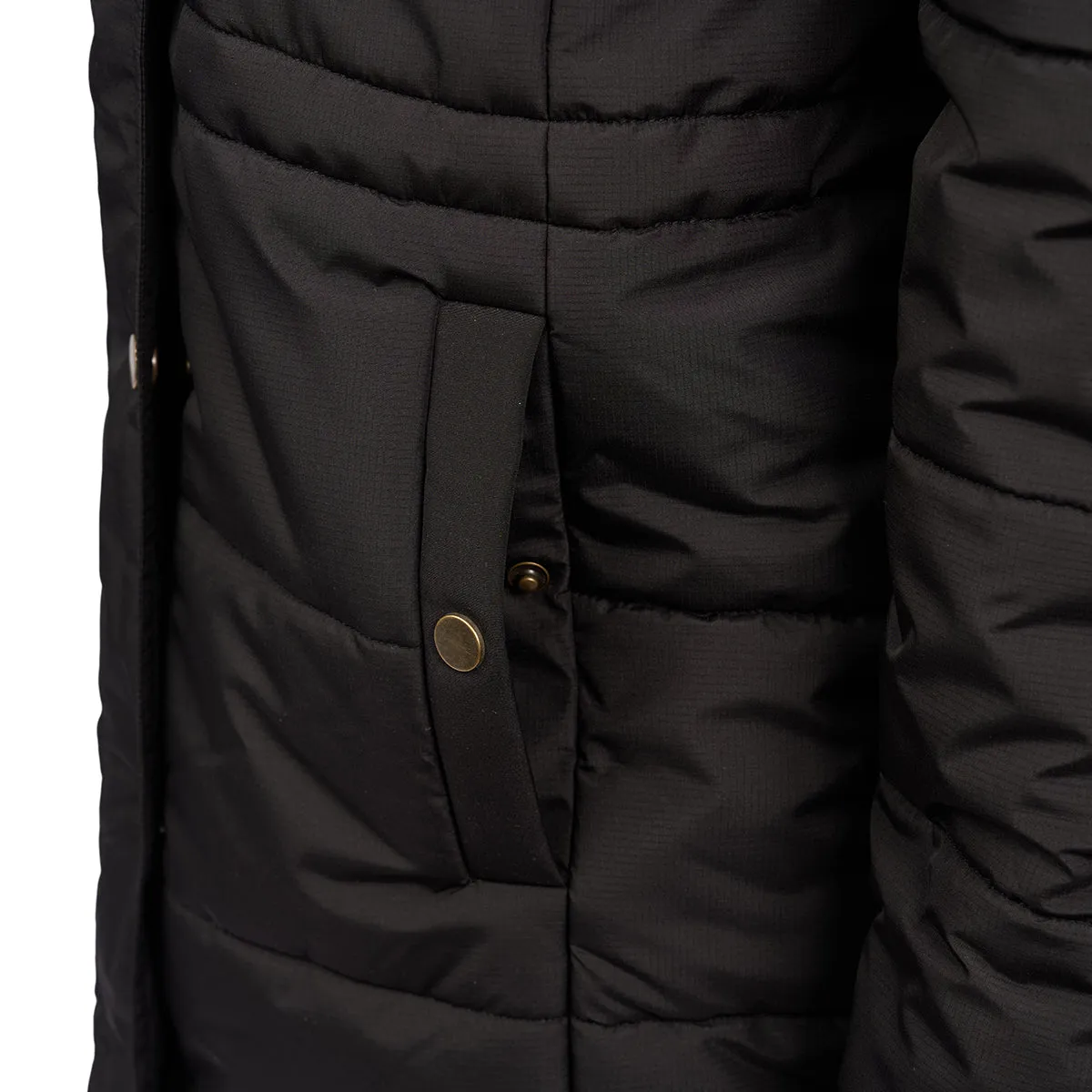 Boeing Women’s Long Quilted Puffer Coat