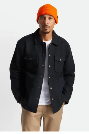 Bowery Sherpa Lined Jacket - Black