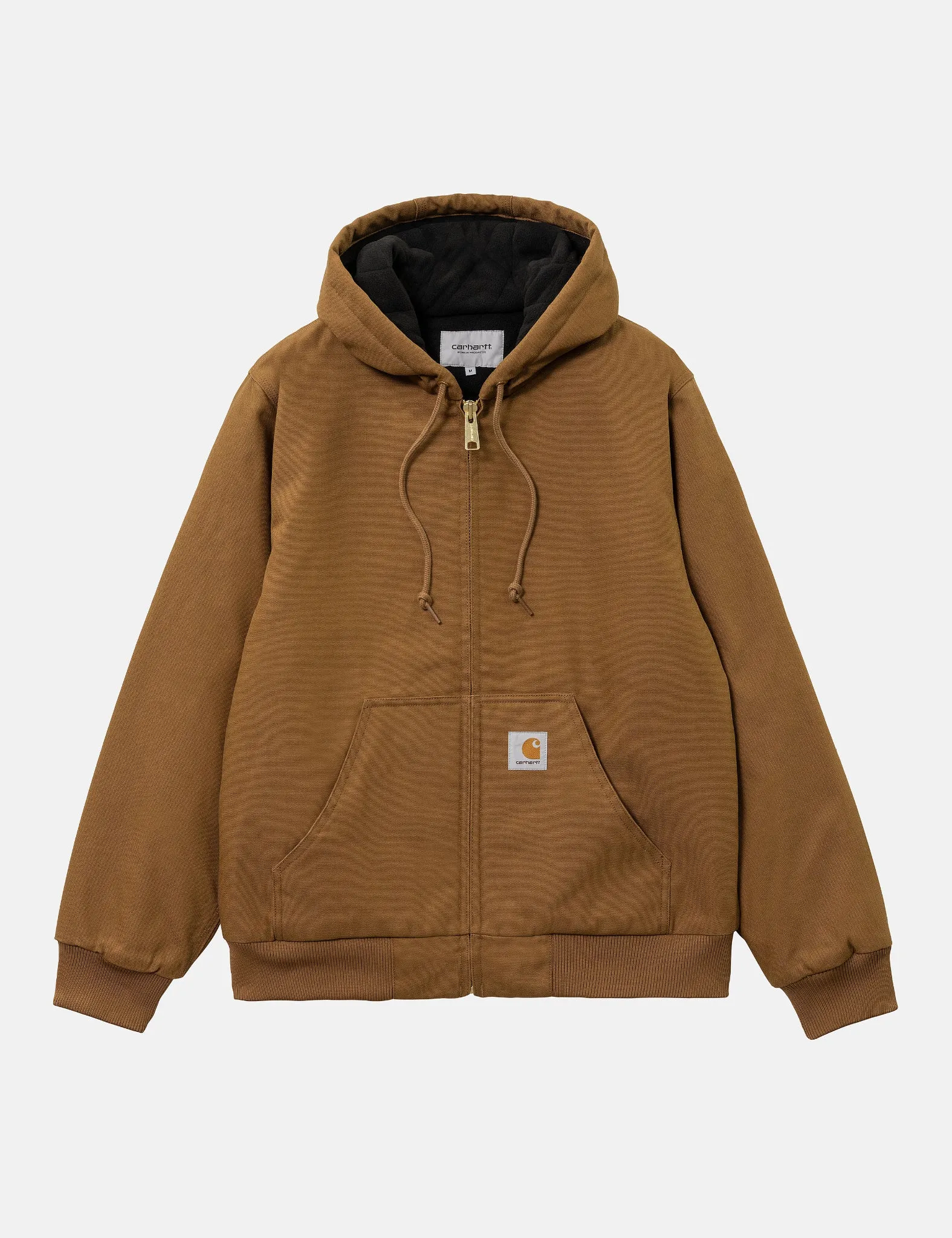 Carhartt WIP Active Jacket (Quilted Fleece Lined) - Hamilton Brown