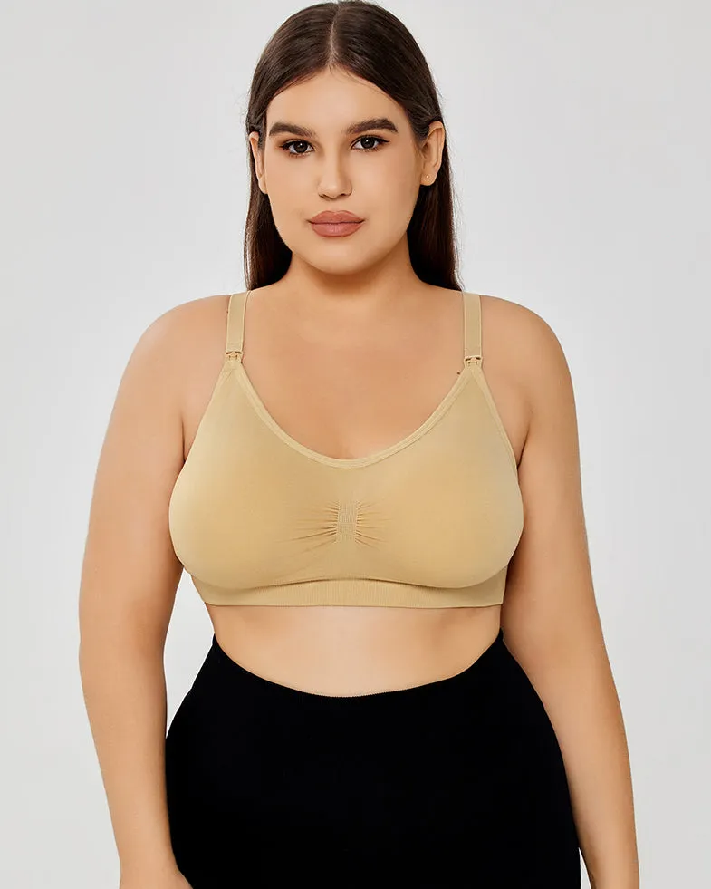 Comfortable  Size Cotton Wirefree Bra