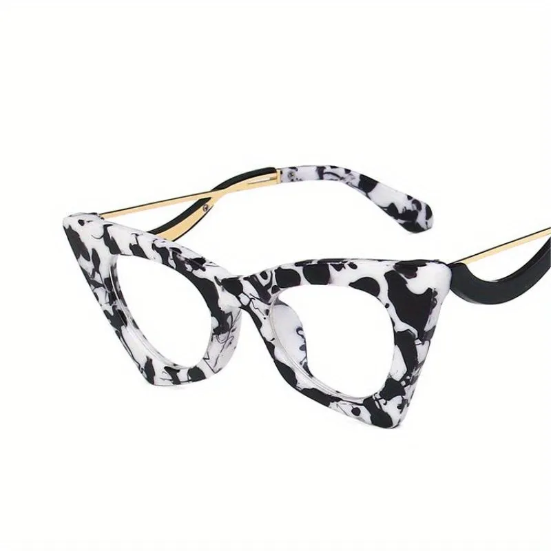 Fashion Hollow Glasses Anti Blue Light Glasses