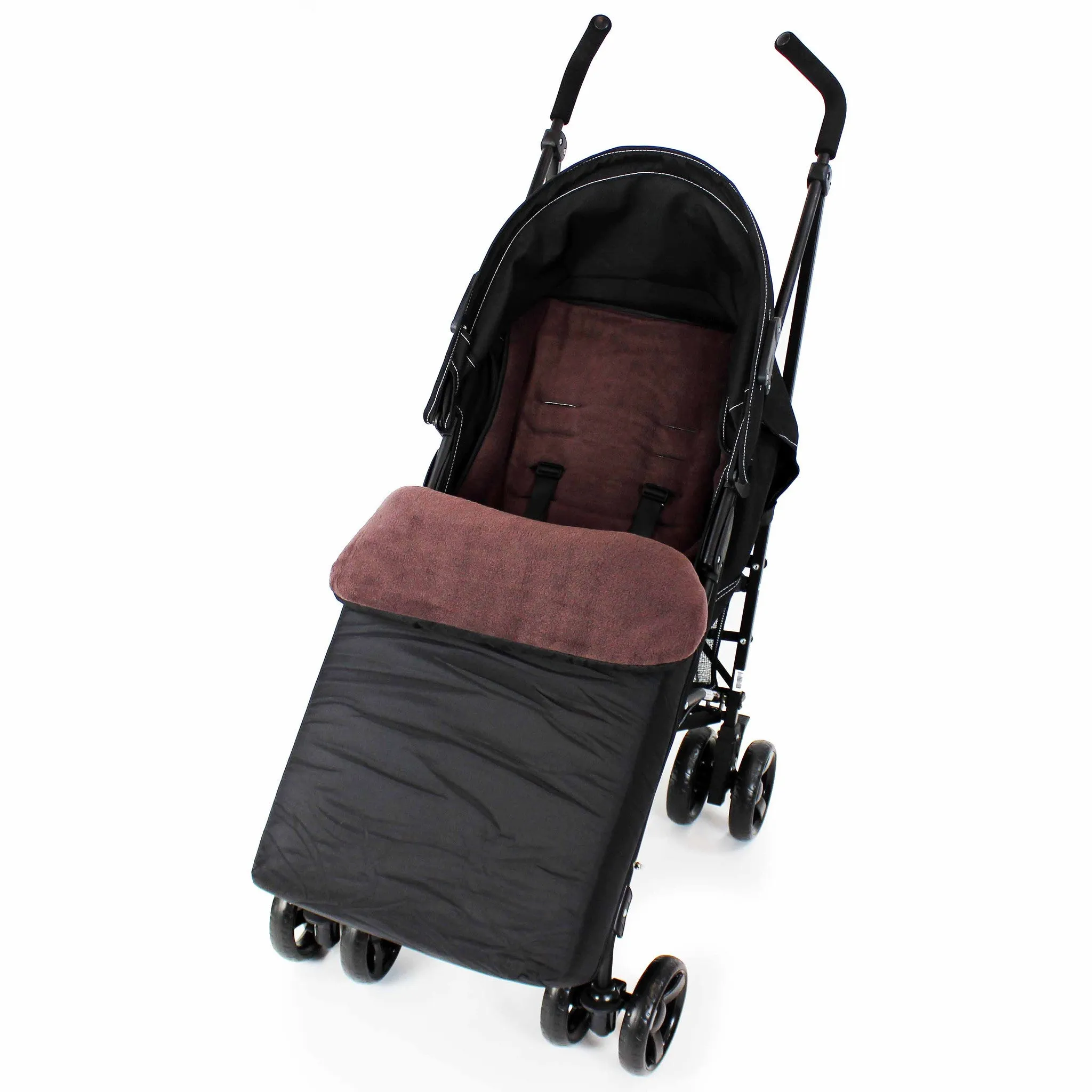 Footmuff  Buddy Jet For Chicco Echo Twin Stroller (Coal)