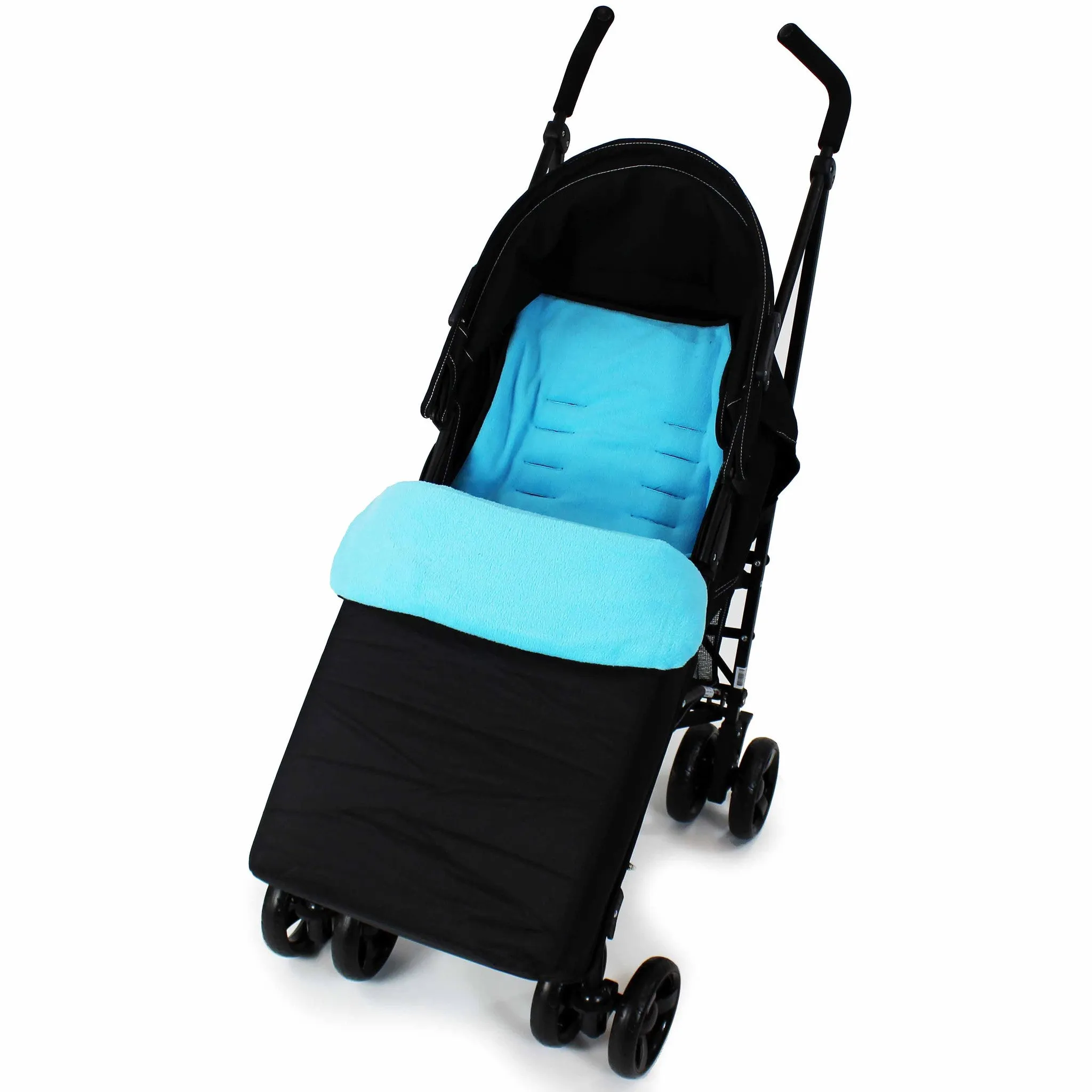 Footmuff  Buddy Jet For Chicco Echo Twin Stroller (Coal)