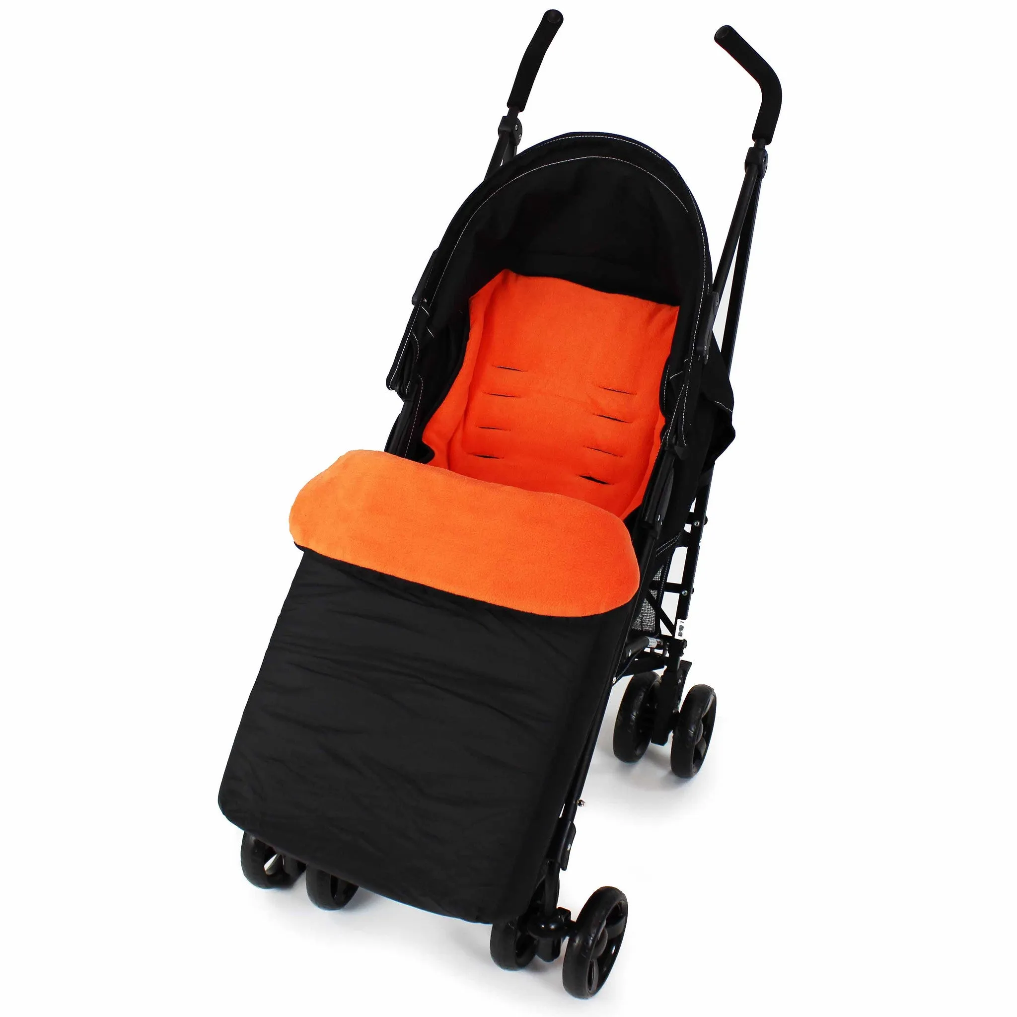 Footmuff  Buddy Jet For Chicco Echo Twin Stroller (Coal)