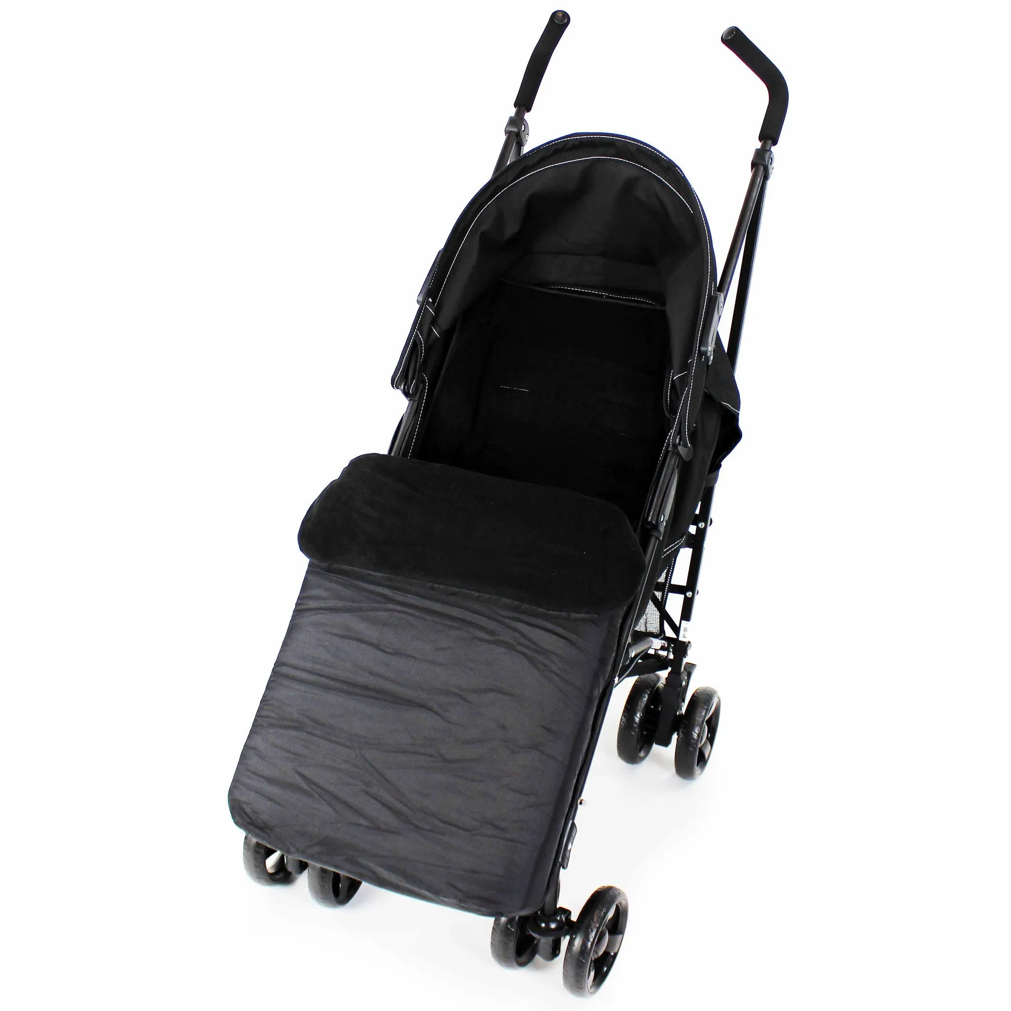 Footmuff  Buddy Jet For Chicco Echo Twin Stroller (Coal)