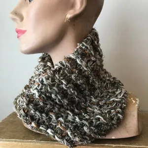 Grey Tweed Neck Warmer (NW13)