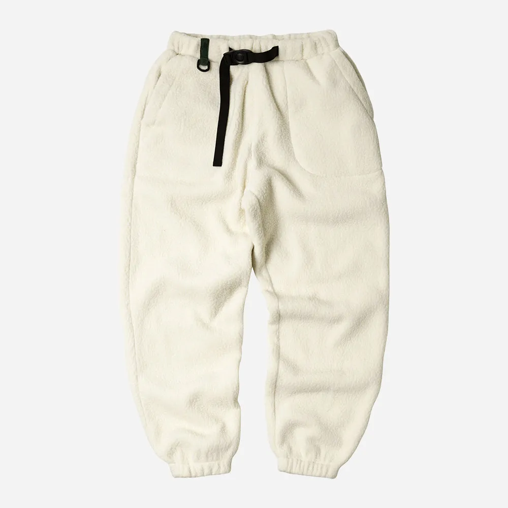 GRIZZLY FLEECE PANTS - CREAM