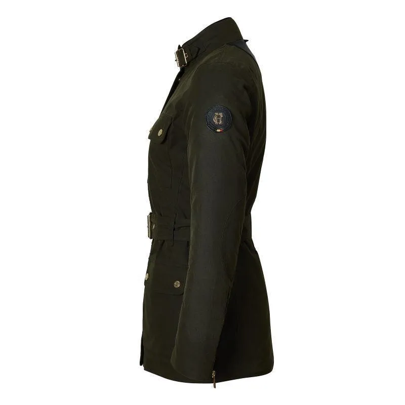 Holland Cooper Wax Ladies Field Jacket - Dark Olive