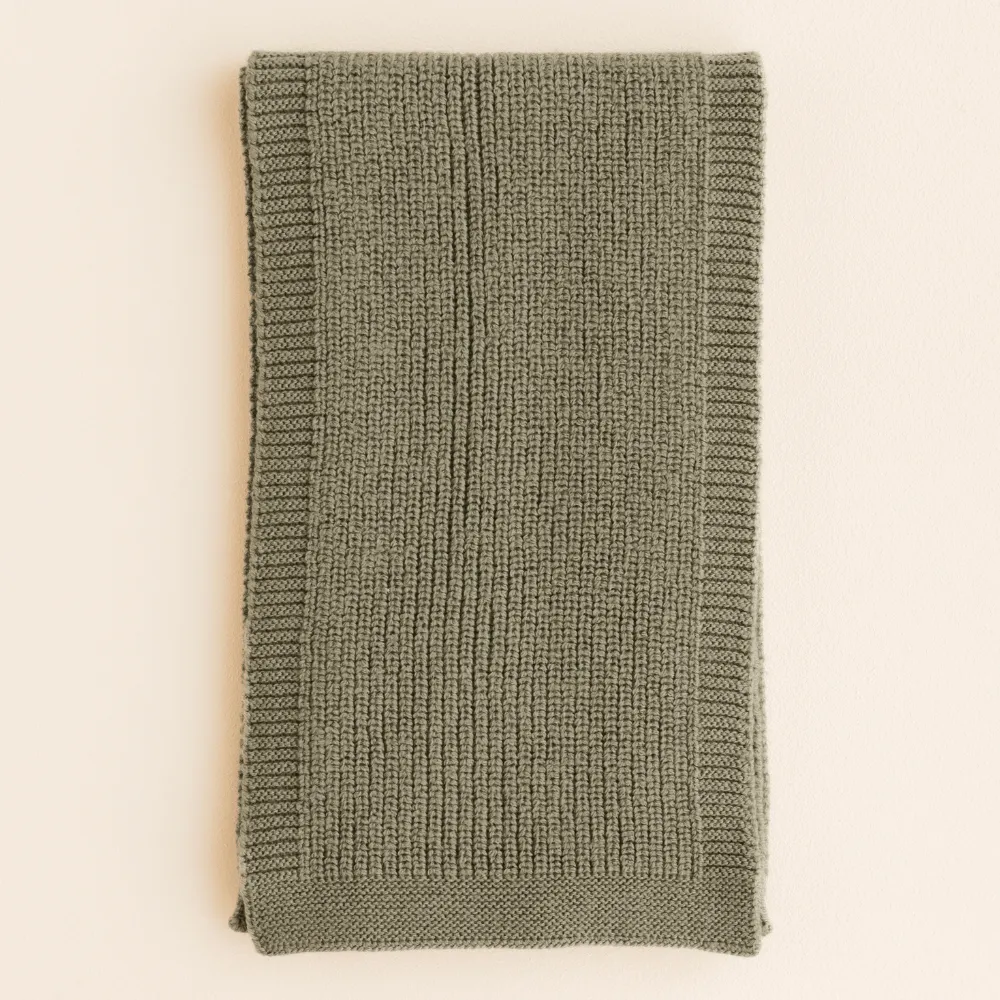 Hvid - Gustave Kids Scarf - 100% Merino wool