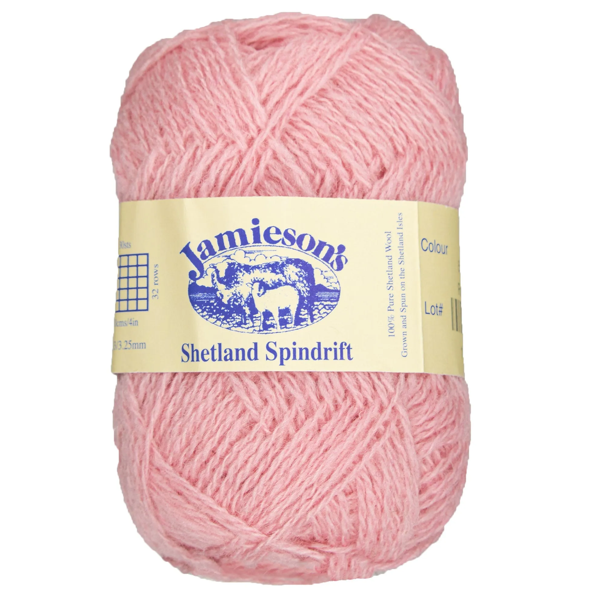 Jamieson's of Shetland Spindrift Yarn - 550 Rose