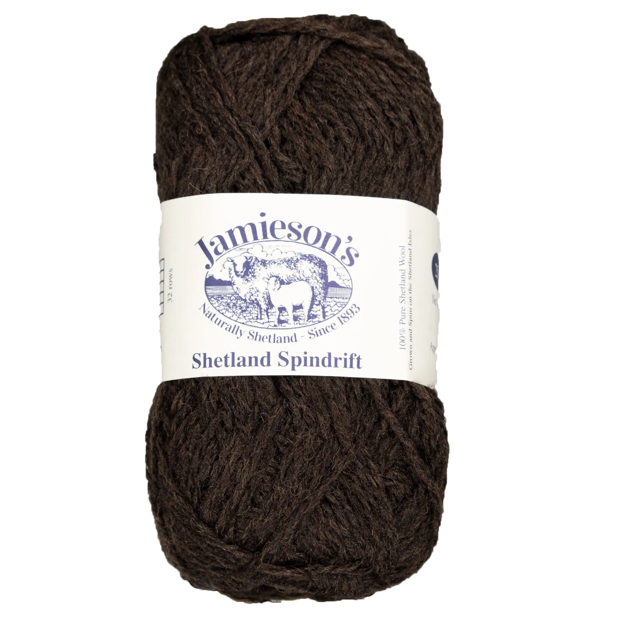 Jamieson's of Shetland Spindrift Yarn - 868 Leather