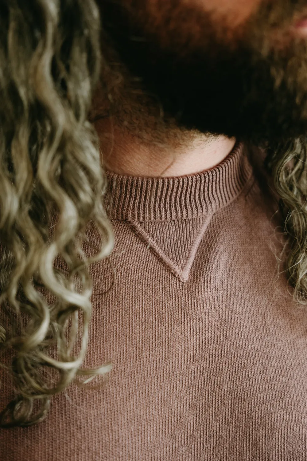 Knit T-Shirt - Mauve