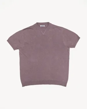 Knit T-Shirt - Mauve