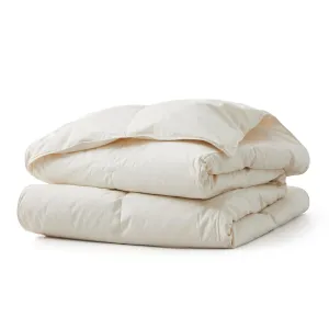 Lightweight Organic Cotton Feather Down Comforter