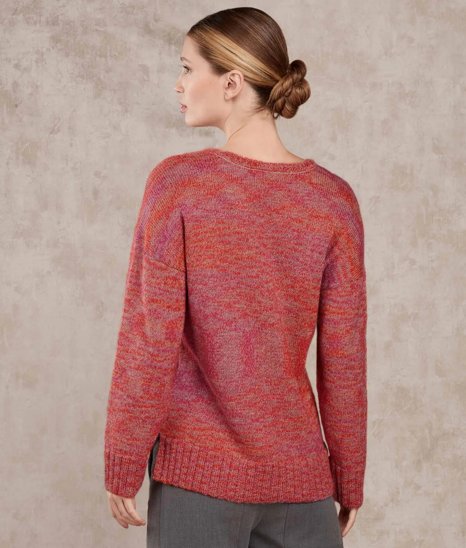 Loose Scoope Neck Sweater