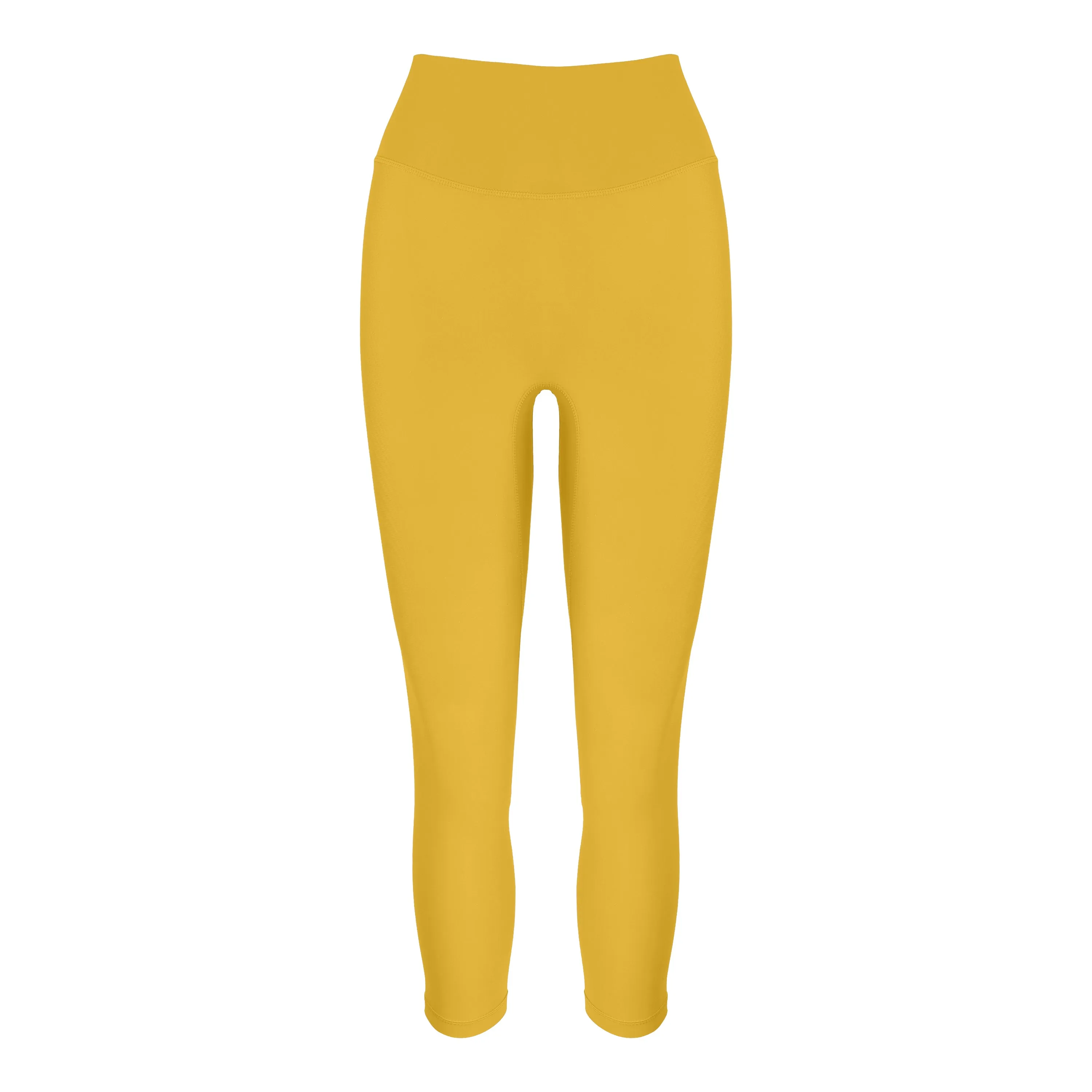 Mila 7/8 Length Leggings | Recycled Nylon | Mustard