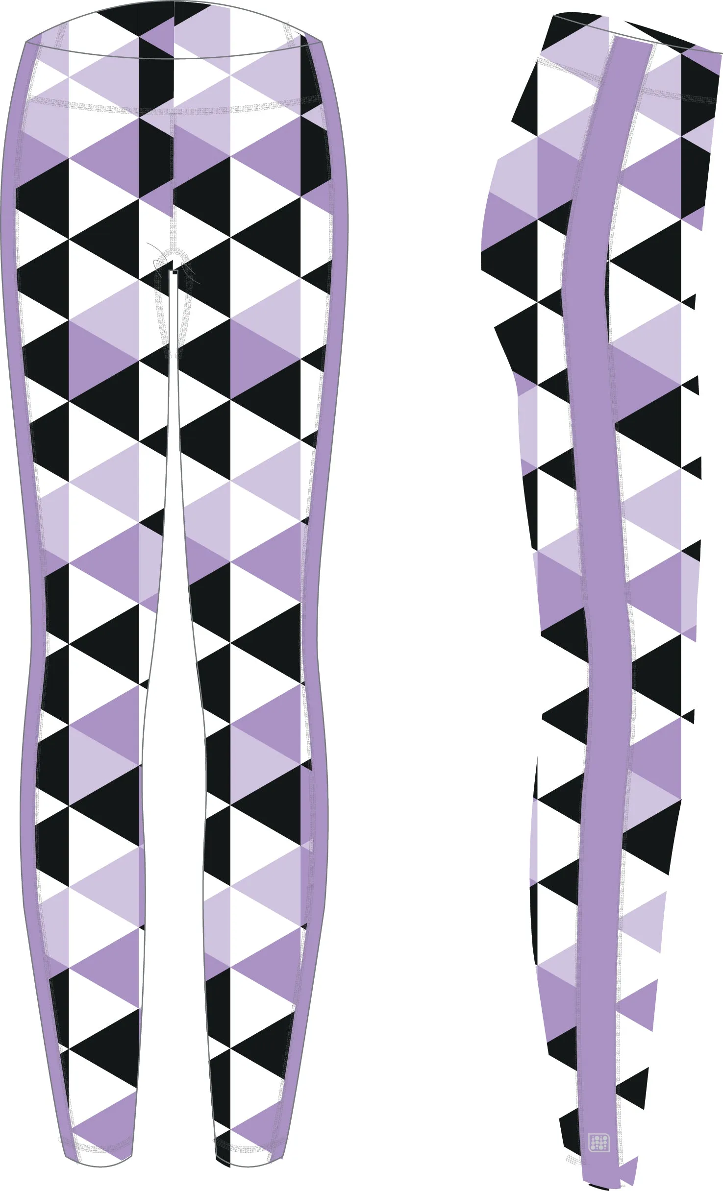 MIRC Women's Diamond Rowing Legging