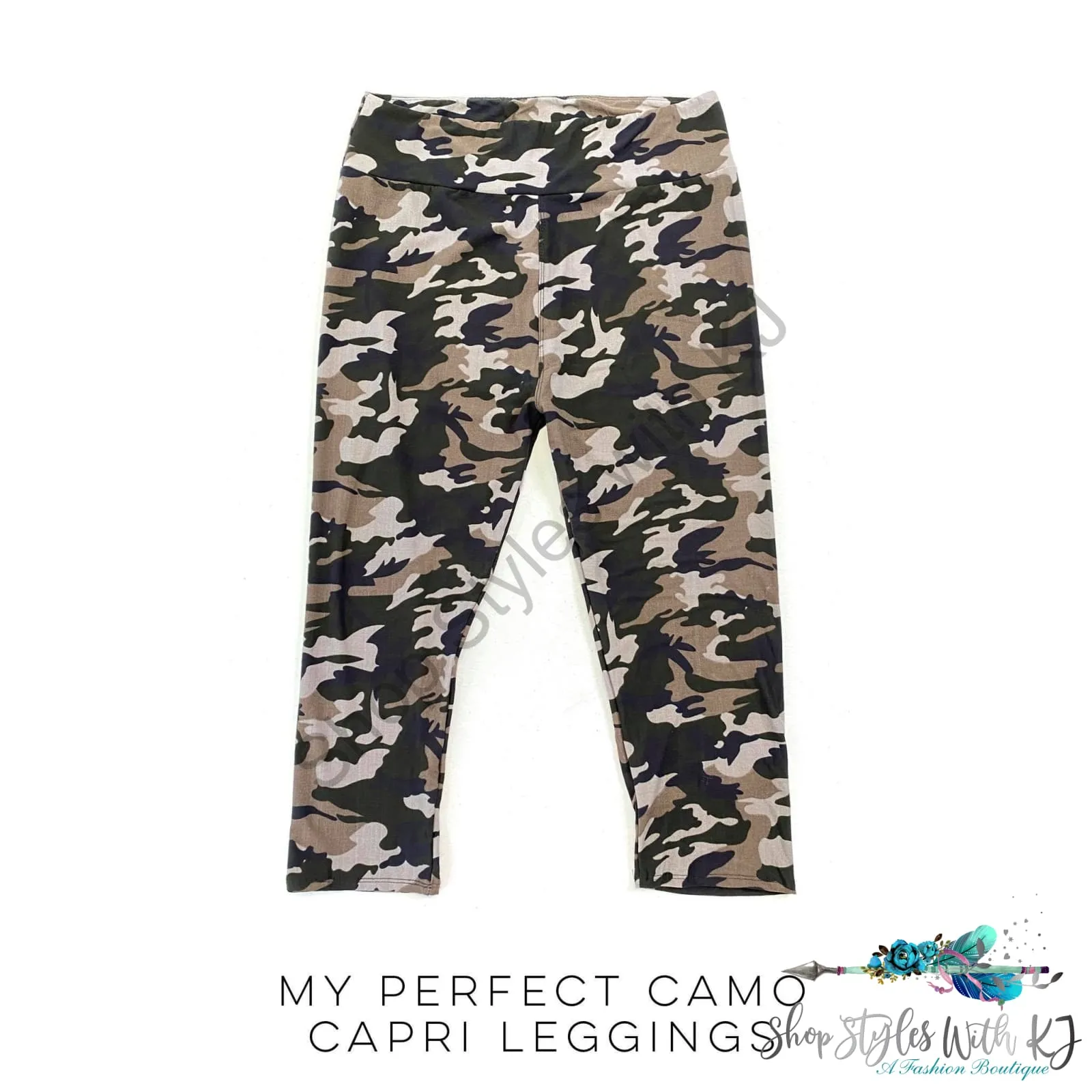 My Perfect Camo Capri Leggings