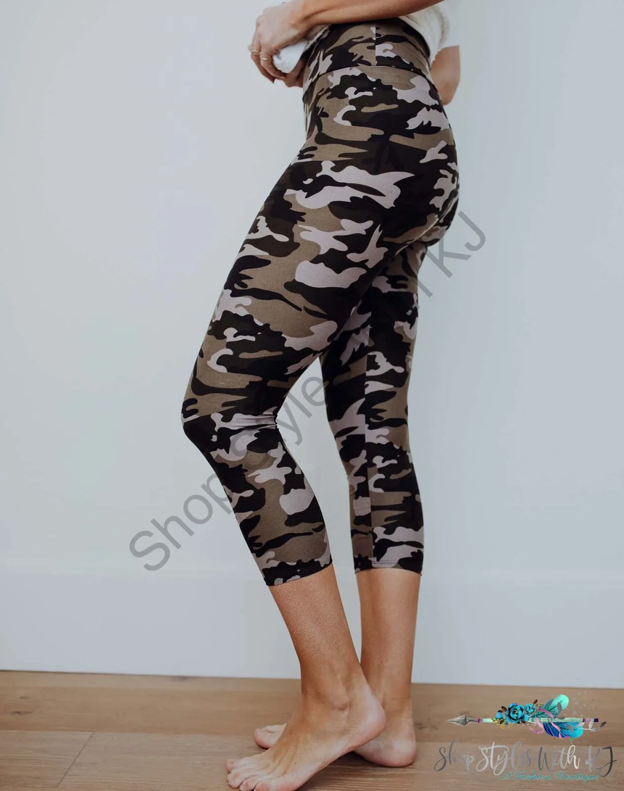 My Perfect Camo Capri Leggings