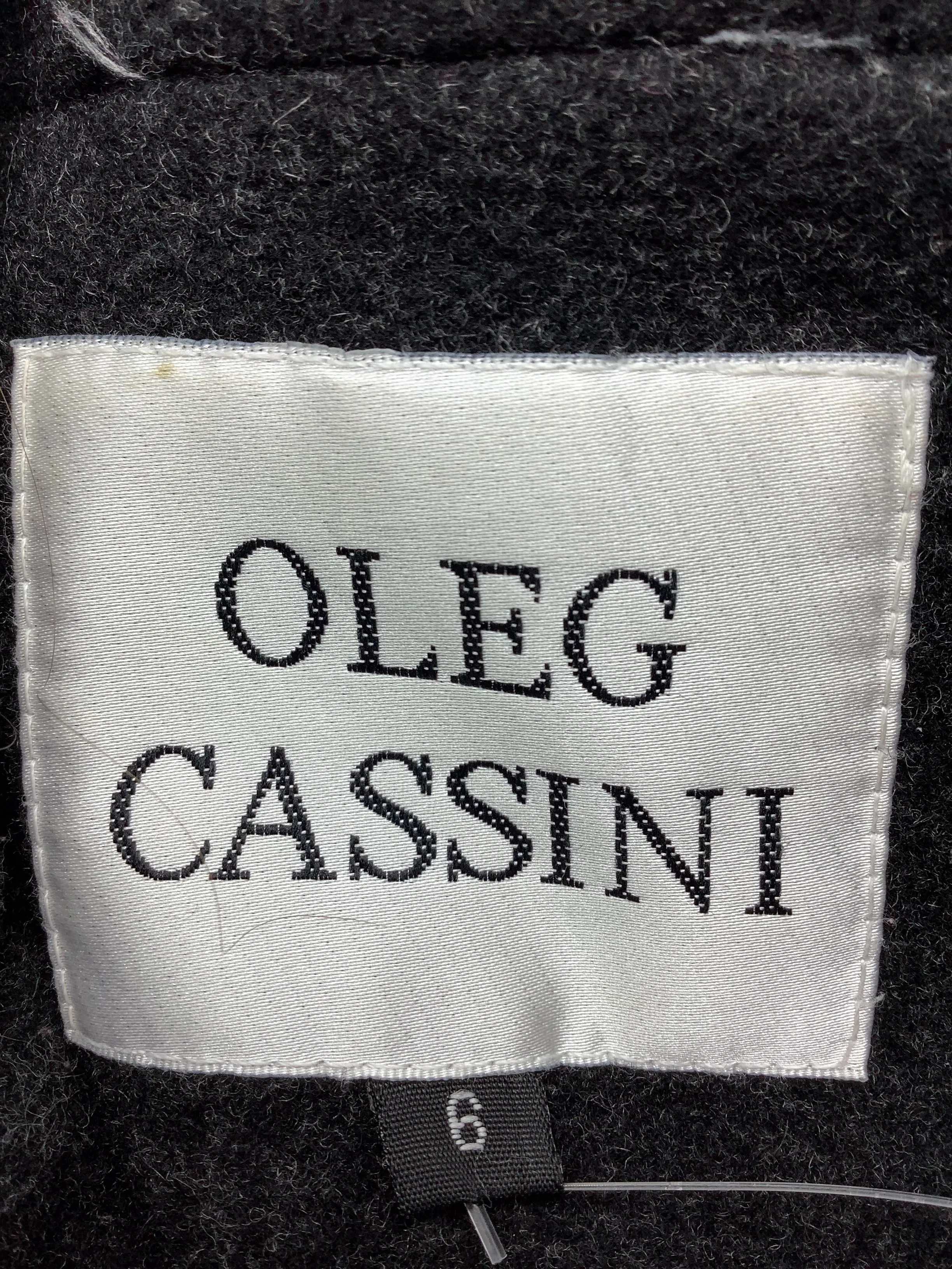 Oleg Cassini Vintage Wool Maxi Length Coat Size: M, 6