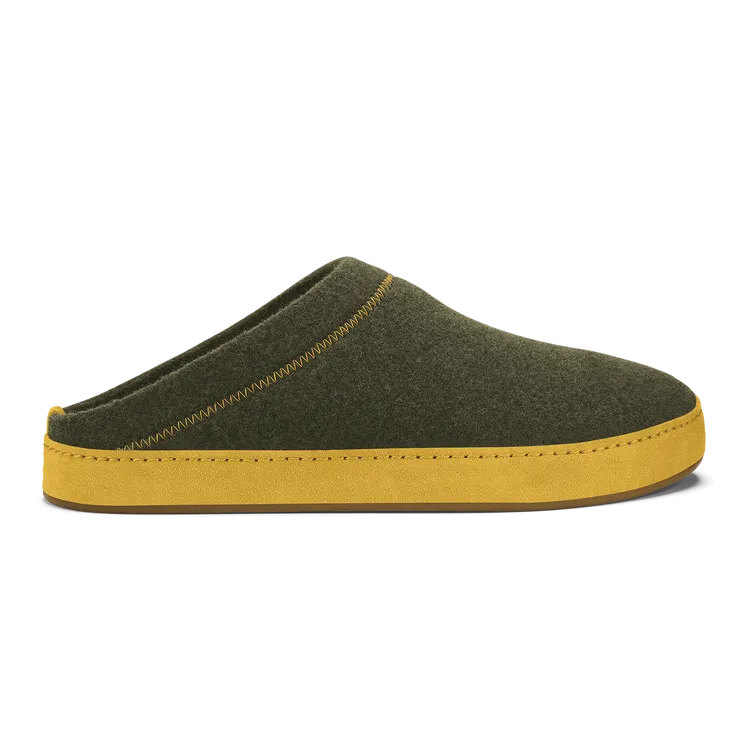 Olukai Hāmani Hulu - DUSTY OLIVE/MUSTARD