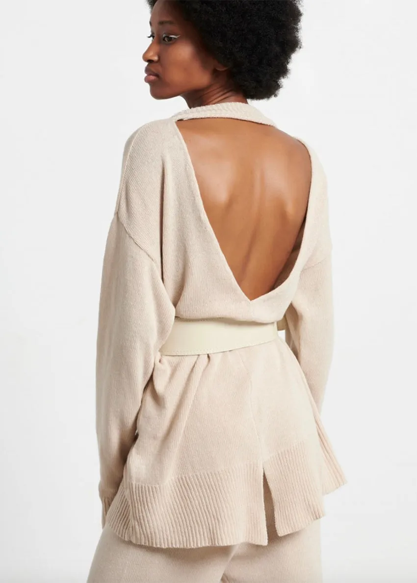 OpenBack Sweater