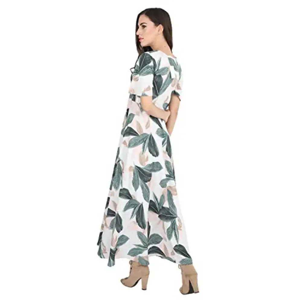 RUDRAKRITI Women's Maxi Dress