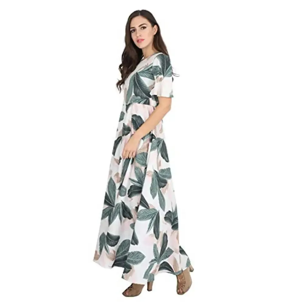 RUDRAKRITI Women's Maxi Dress