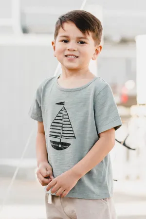 Rylee   Cru Sailboat Boys Tee