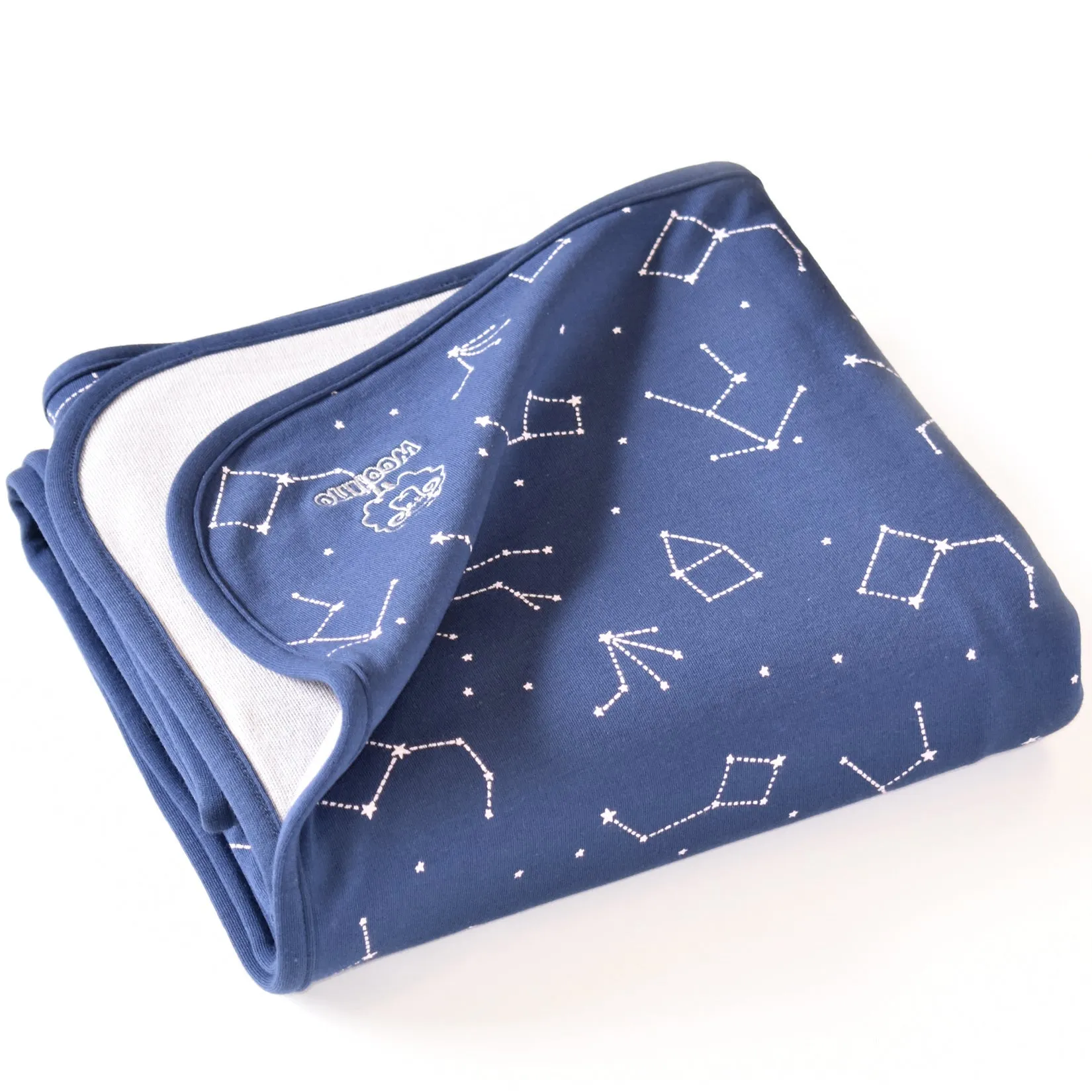 Toddler Blanket, 4 Season® Merino Wool & Organic Cotton Blanket, 52.5" x 40", Night Sky™