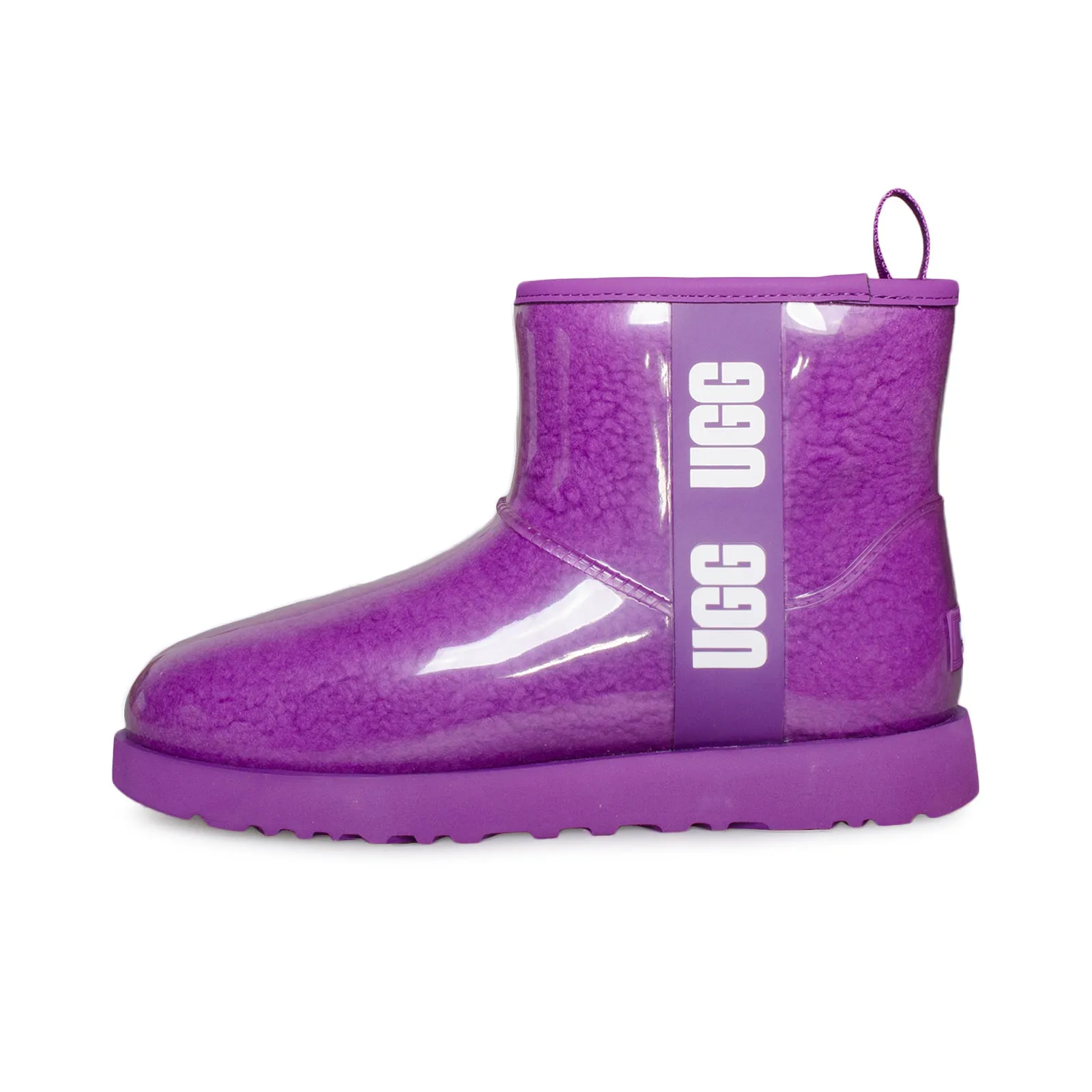 UGG Classic Clear Mini Purple Sky Boots - Women's