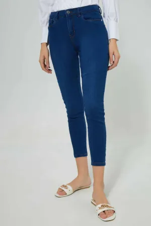 Women Navy Skinny Jean