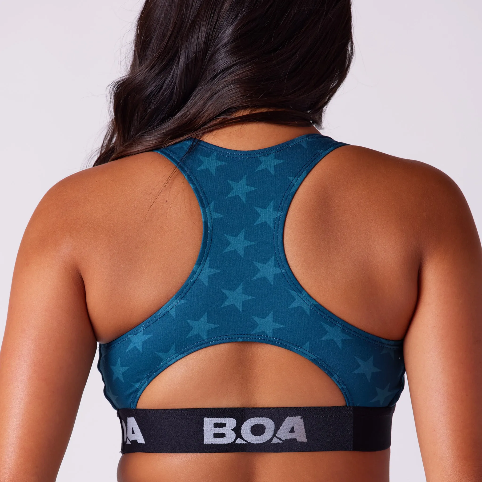 Women's Fly Sports Bra - Stars