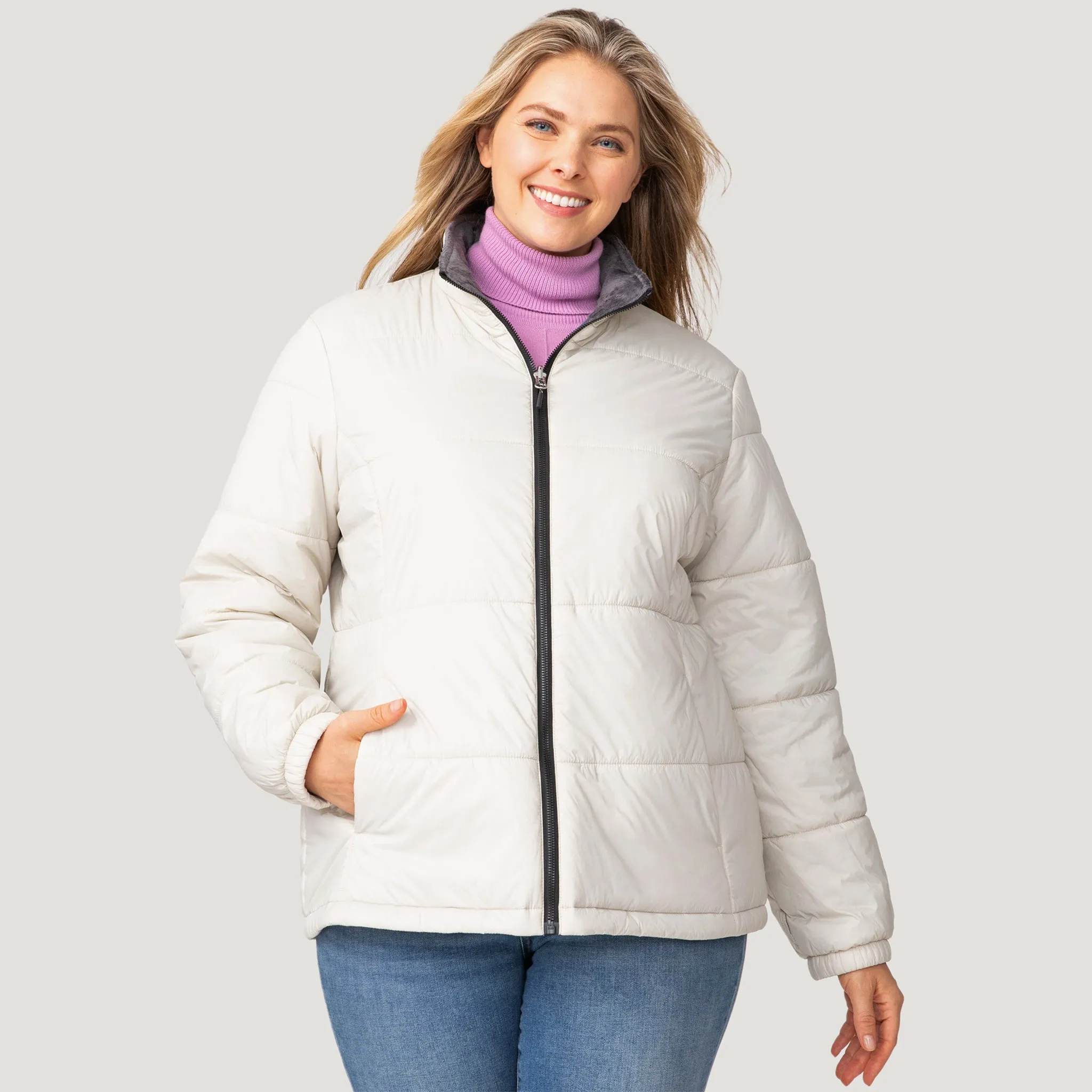 Women's Plus Size Back of Bell 3-in-1 Systems Jacket