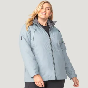 Women's Plus Size Back of Bell 3-in-1 Systems Jacket