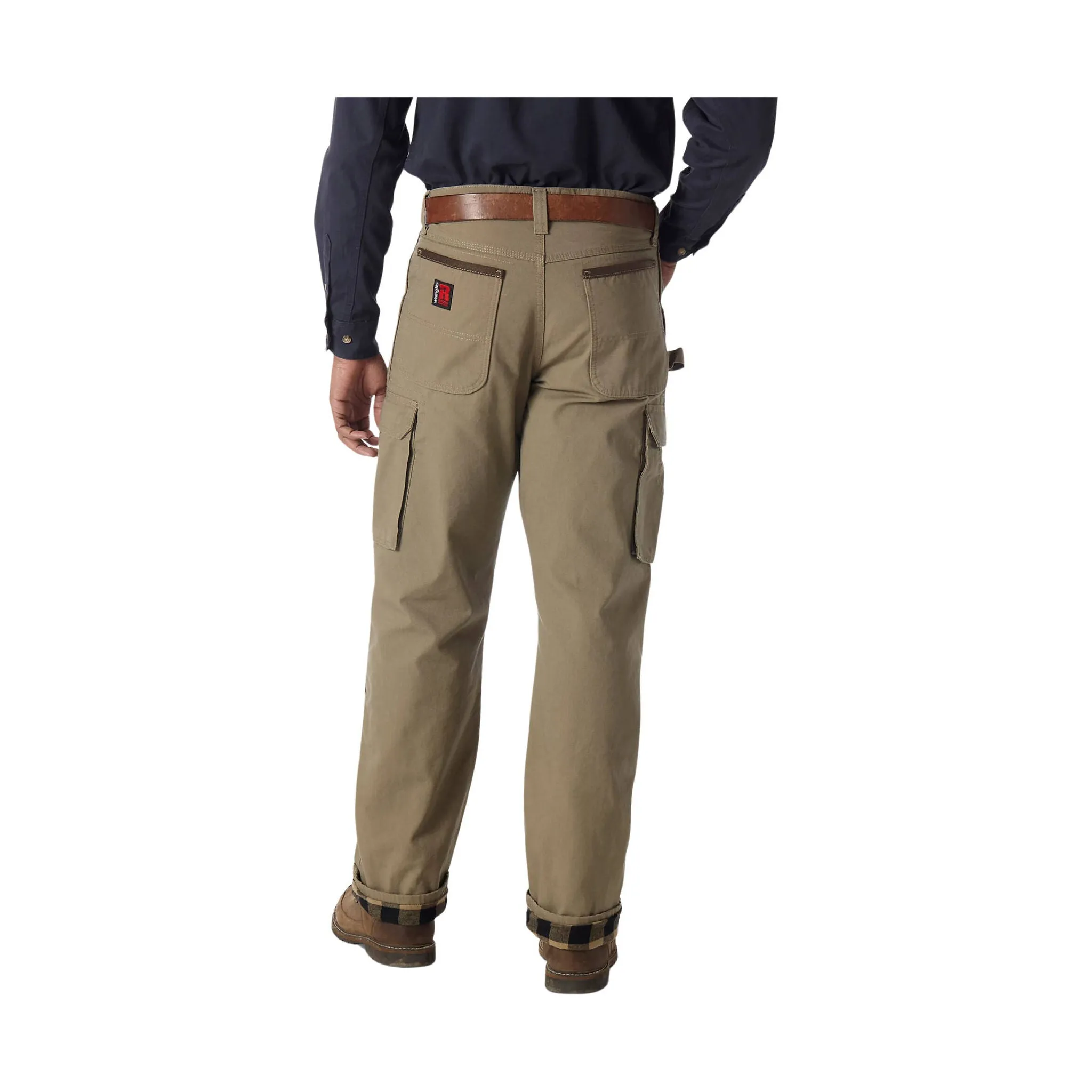 Wrangler Men's Riggs Workwear Lined Ripstop Ranger Pant - Bark