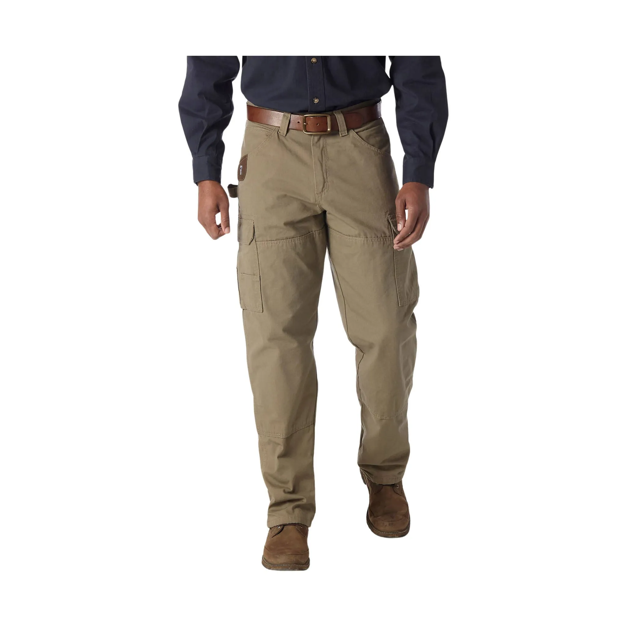 Wrangler Men's Riggs Workwear Lined Ripstop Ranger Pant - Bark